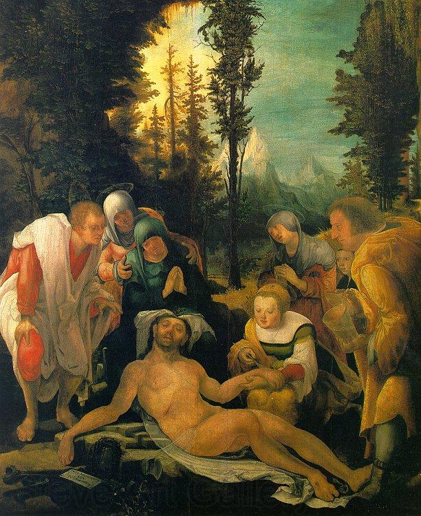 Ferdinand Hodler The Lamentation of Christ Norge oil painting art